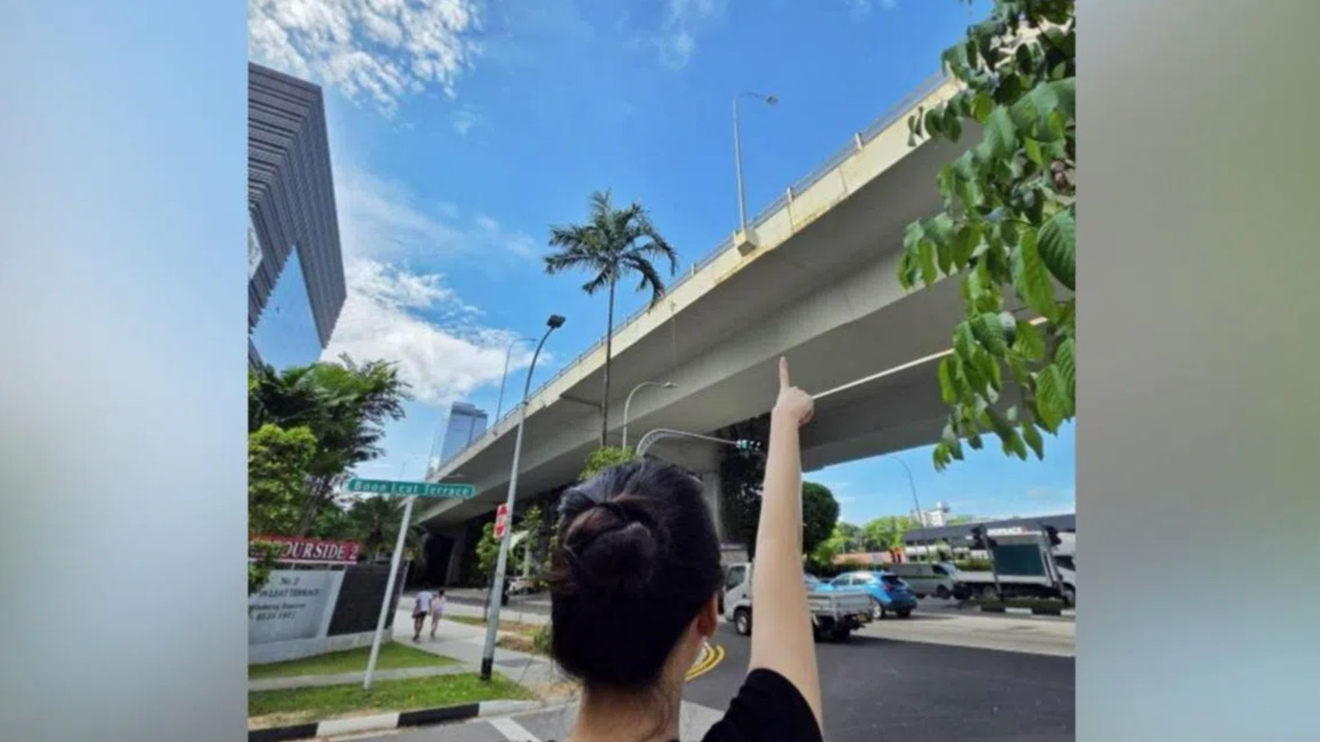 Elevated bridge becomes ‘waterfall’ during downpour; residen