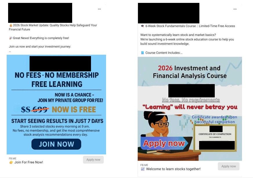 SG police report: S$3.6M lost from “free lessons” investment scams via chat group since May 2 20260604_police_advisory_on_investment_scams_involving_chat_groups_2