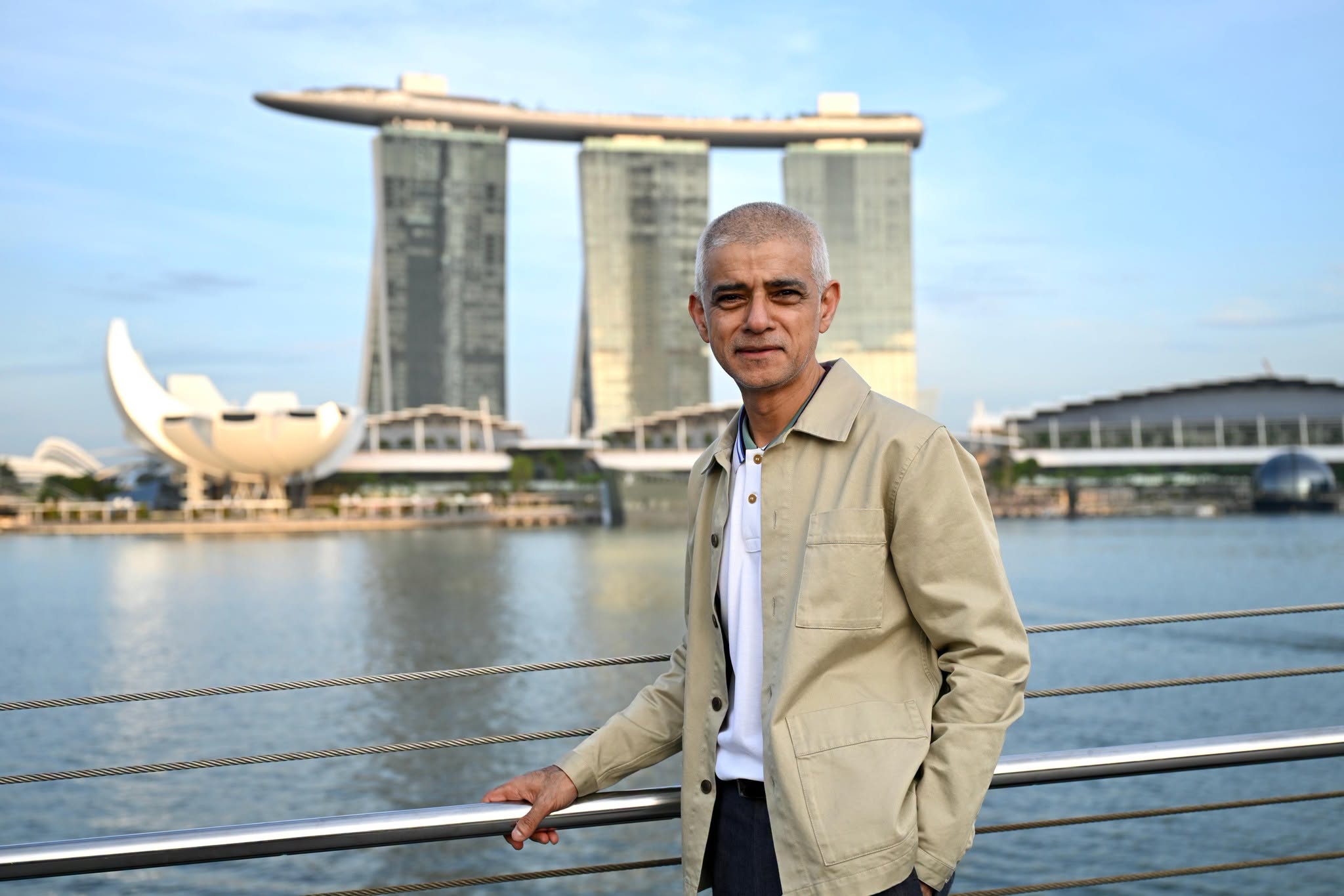 'Two global powerhouses unite': Mayor of London in Singapore on official visit 1 London Mayor Sadiq Khan