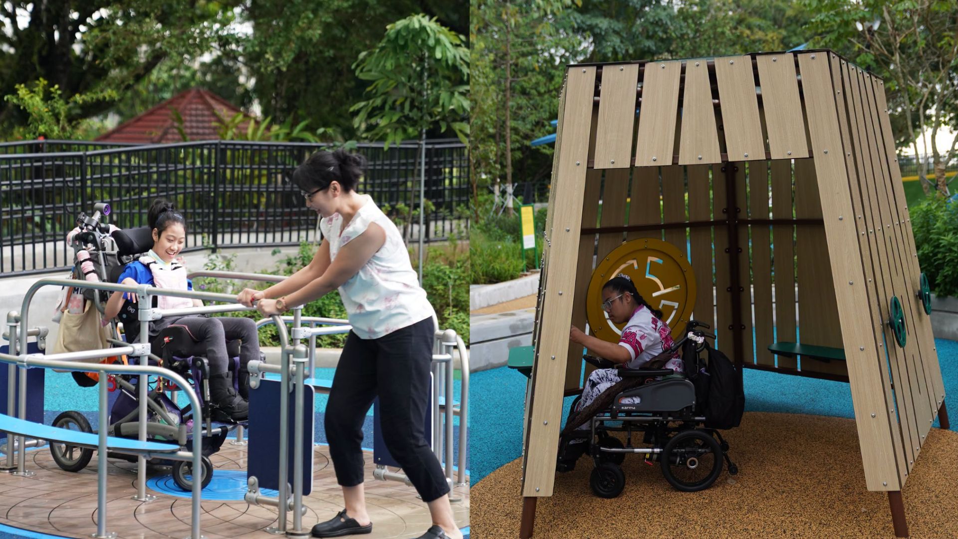 Made with care: Singapore’s first wheelchair-accessible slide is now open at the Magical Bridge Playground, promoting inclusivity for all 2 Photo (1)