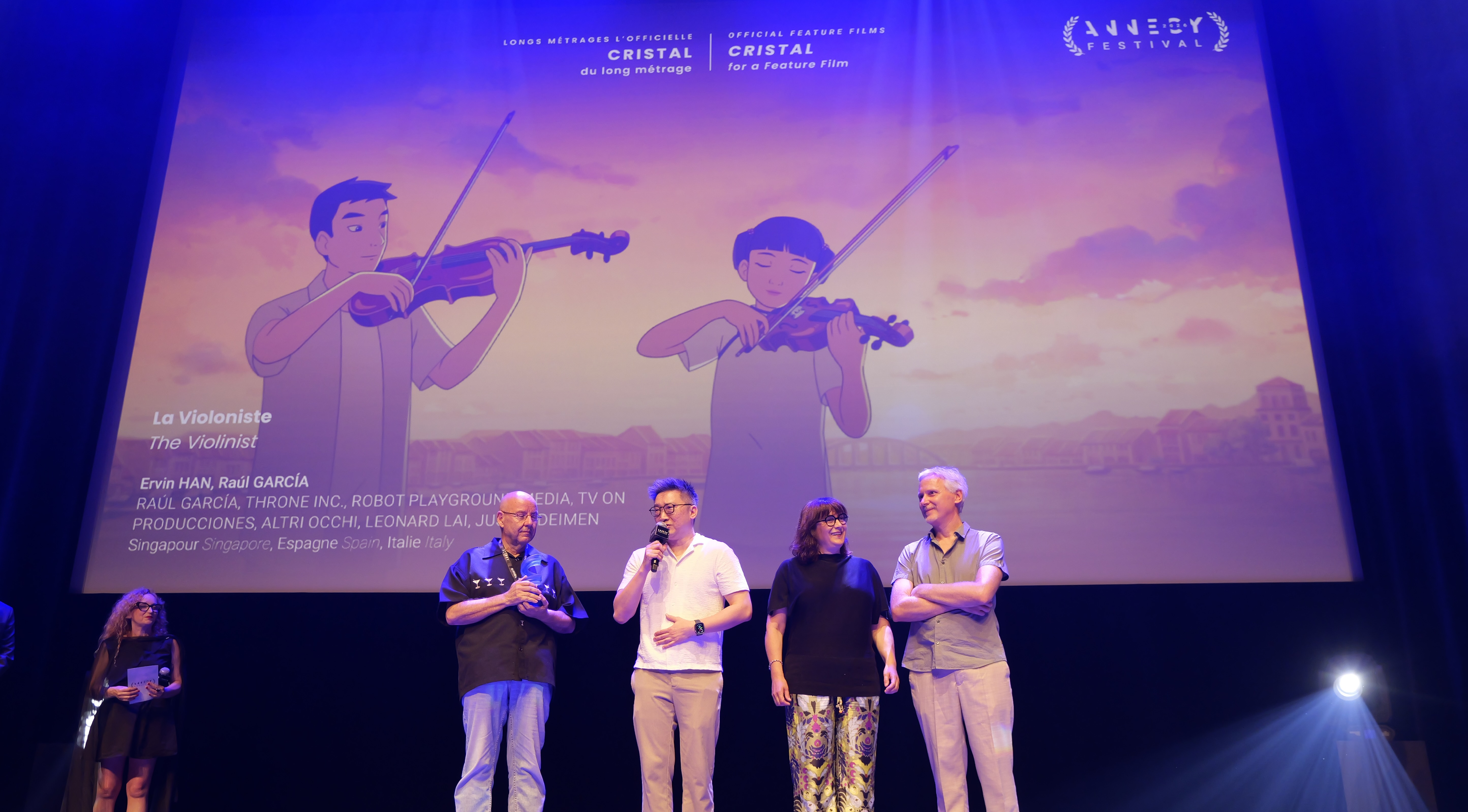 The Violinist Wins Cristal Award and Best Original Soundtrack at Annecy, Marking Historic First for Singapore Animation 