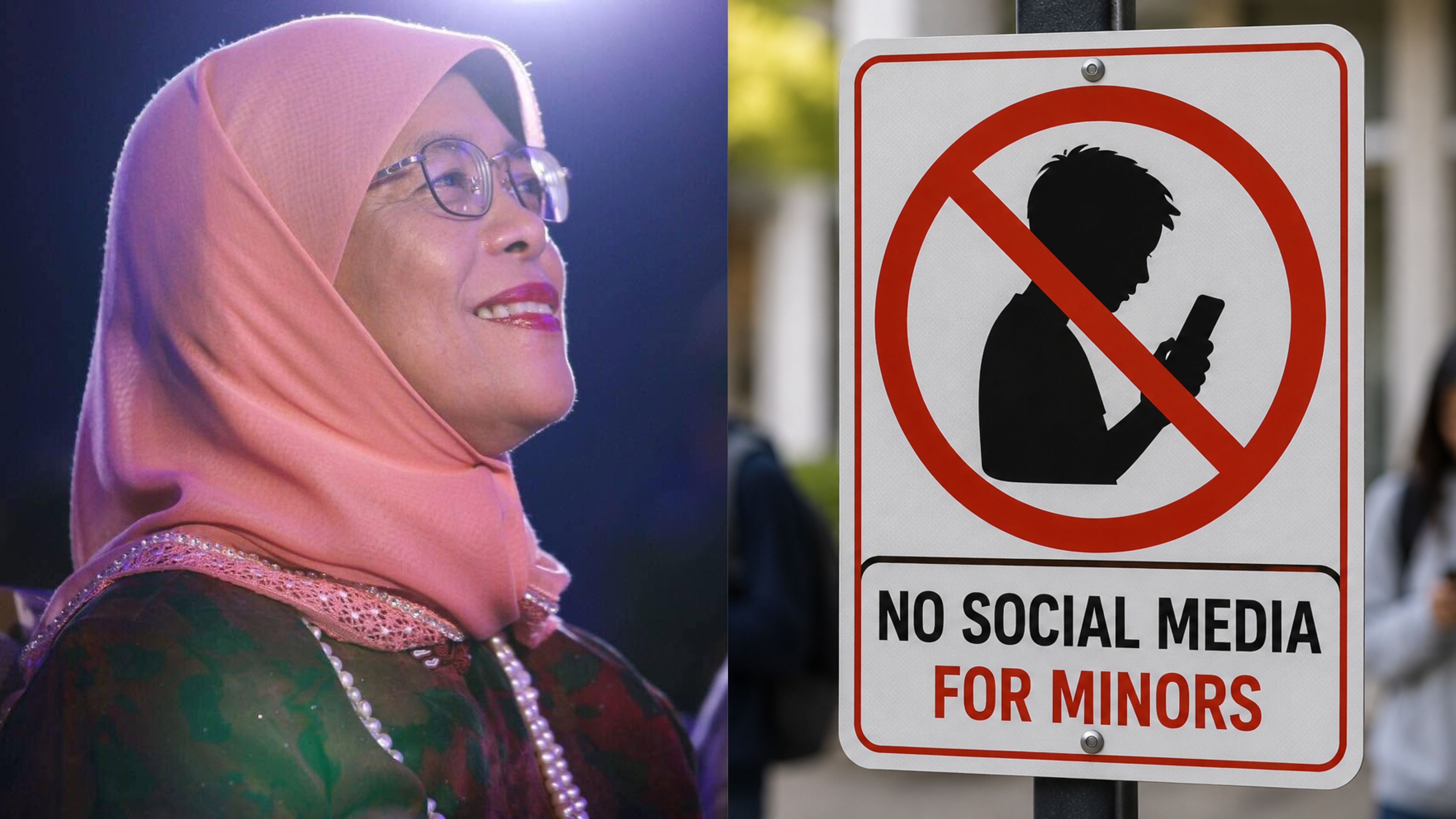 ‘For the sake of our children’: Former President Halimah hopes Singapore will ban social media for minors