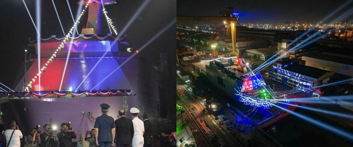 Philippine Navy launches third landing dock in Indonesia, fourth to follow before year's end