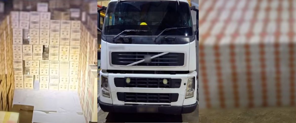 3,000 cartons of duty-unpaid cigarettes seized from lorry cargo at Tuas Checkpoint