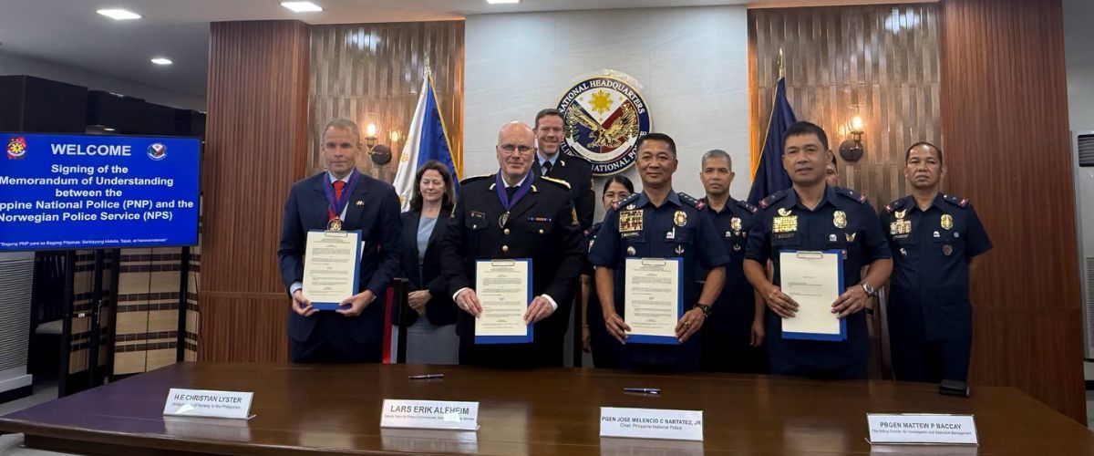 Philippine National Police and Norway join forces against online child sexual abuse—Arrests already made on both sides