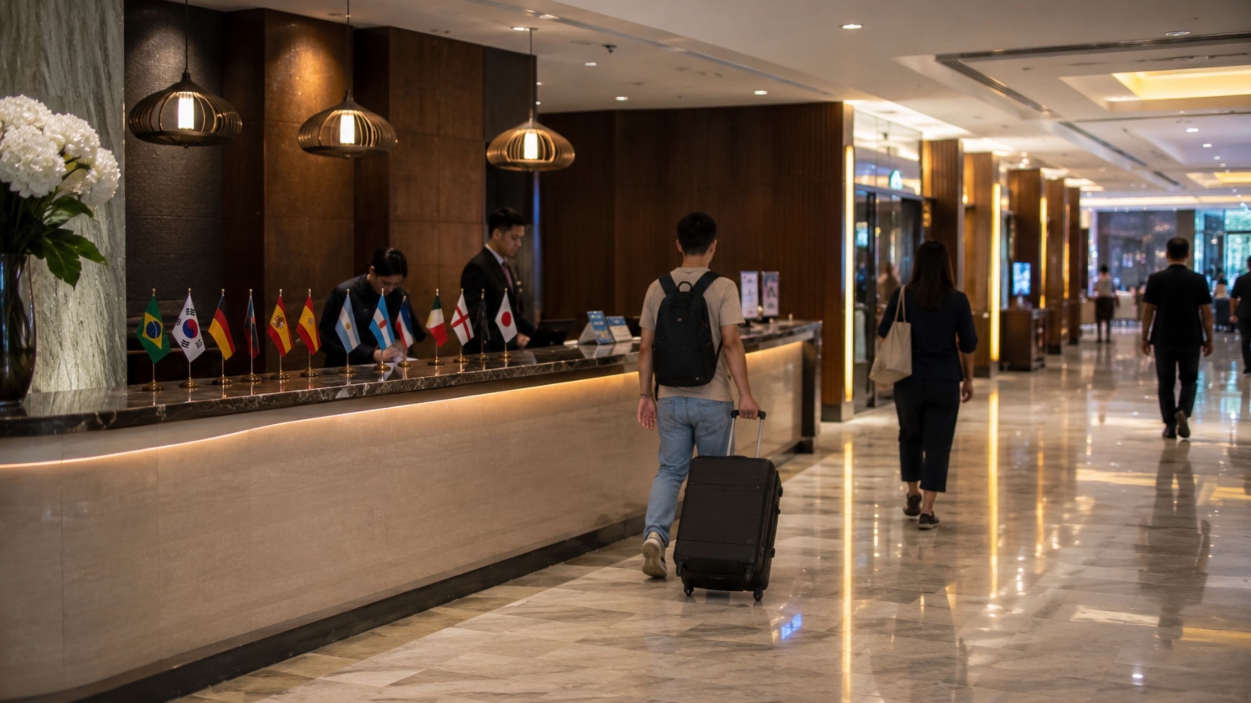 中国游客质疑马来西亚酒店没有中国国旗