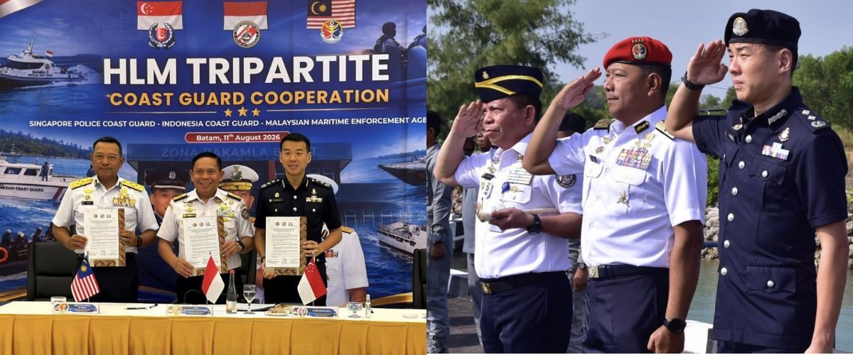 Singapore, Indonesia, and Malaysia hold second tripartite maritime security visit in Batam as regional cooperation deepens