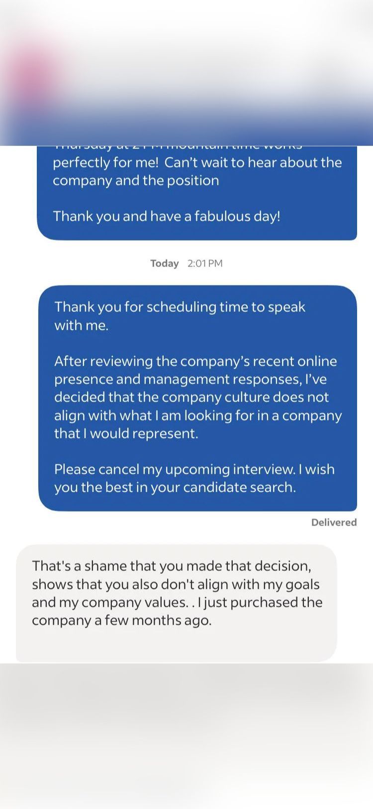 https://www.reddit.com/r/recruitinghell/comments/1vb3lxo/canceled_an_interview_due_to_bad_online_culture/