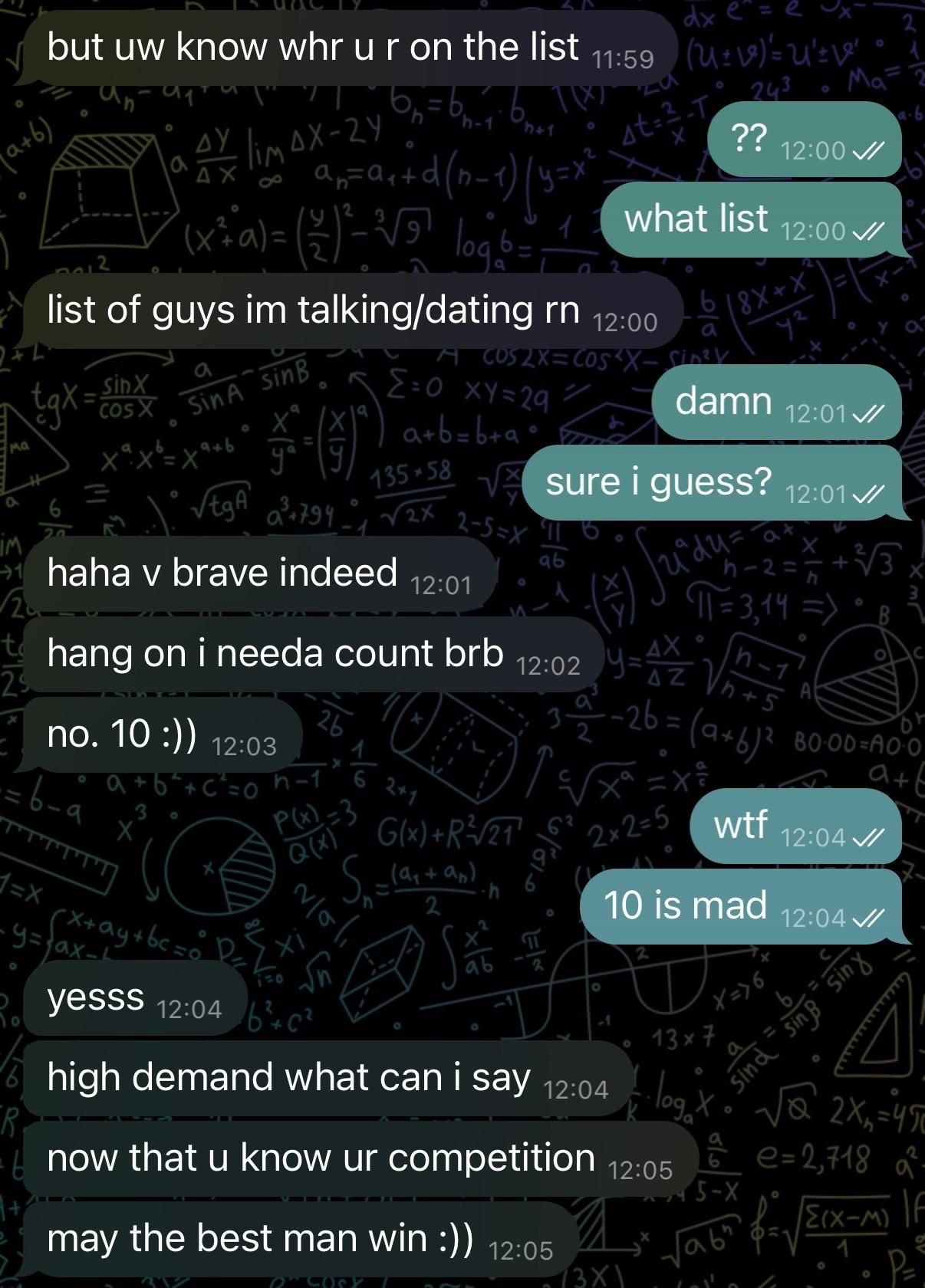 text conversation