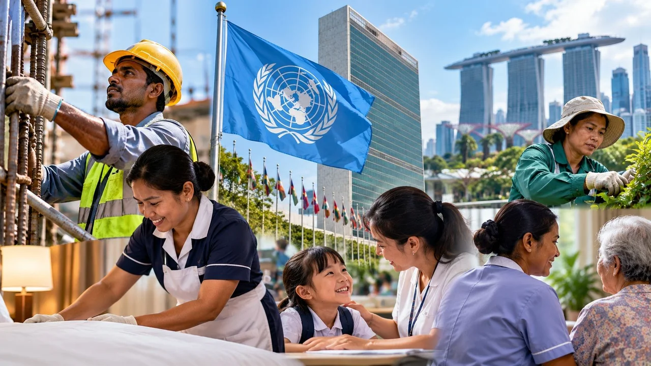 Singapore migrant & domestic workers are included in 243 UN human rights recommendations for stronger protection supported by SG