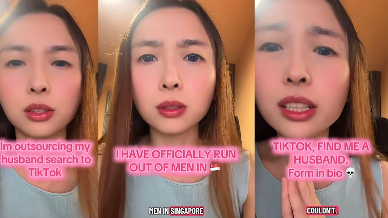Singapore woman says she has ‘run out of men’, puts TikTok in charge of finding her husband