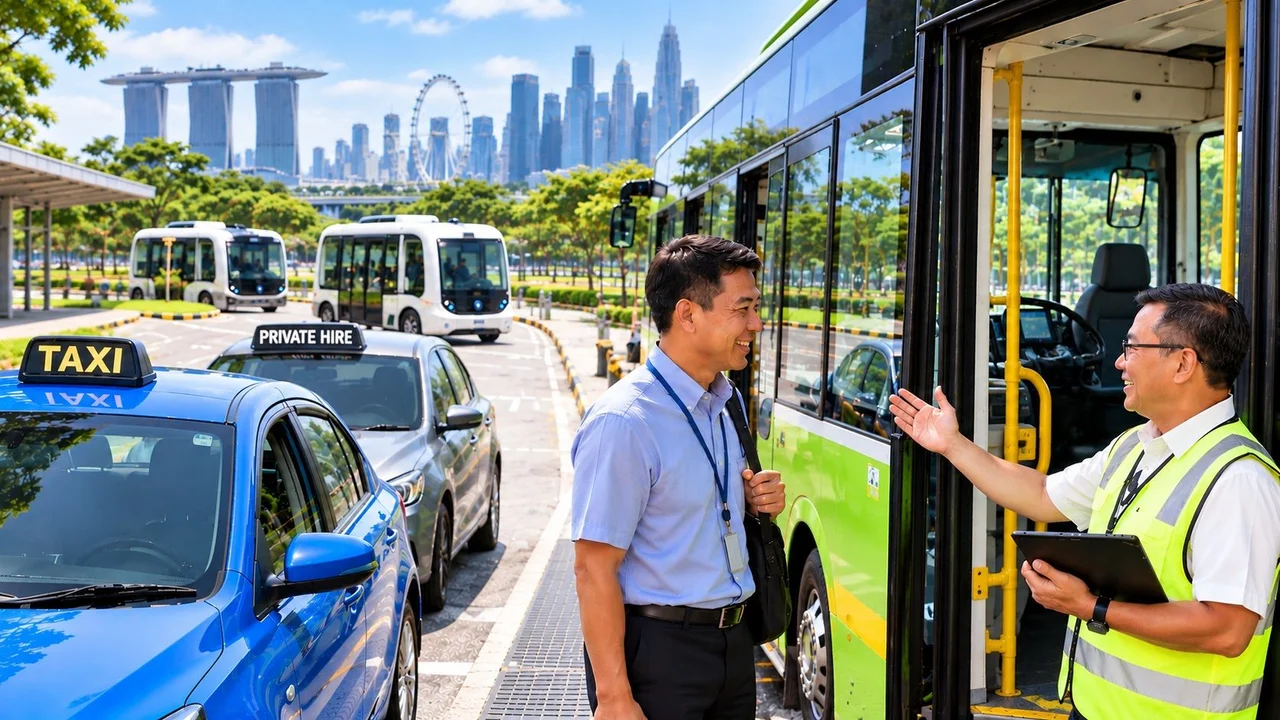 MOT: Private-hire & taxi drivers can now switch to bus driving amid AV rollout under new career pathway