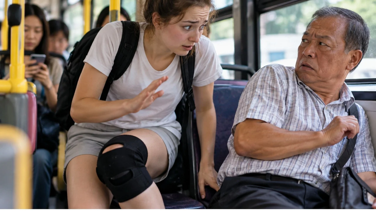‘I was just trying not to collapse’: European student asks if they were rude after bumping uncle on Singapore bus