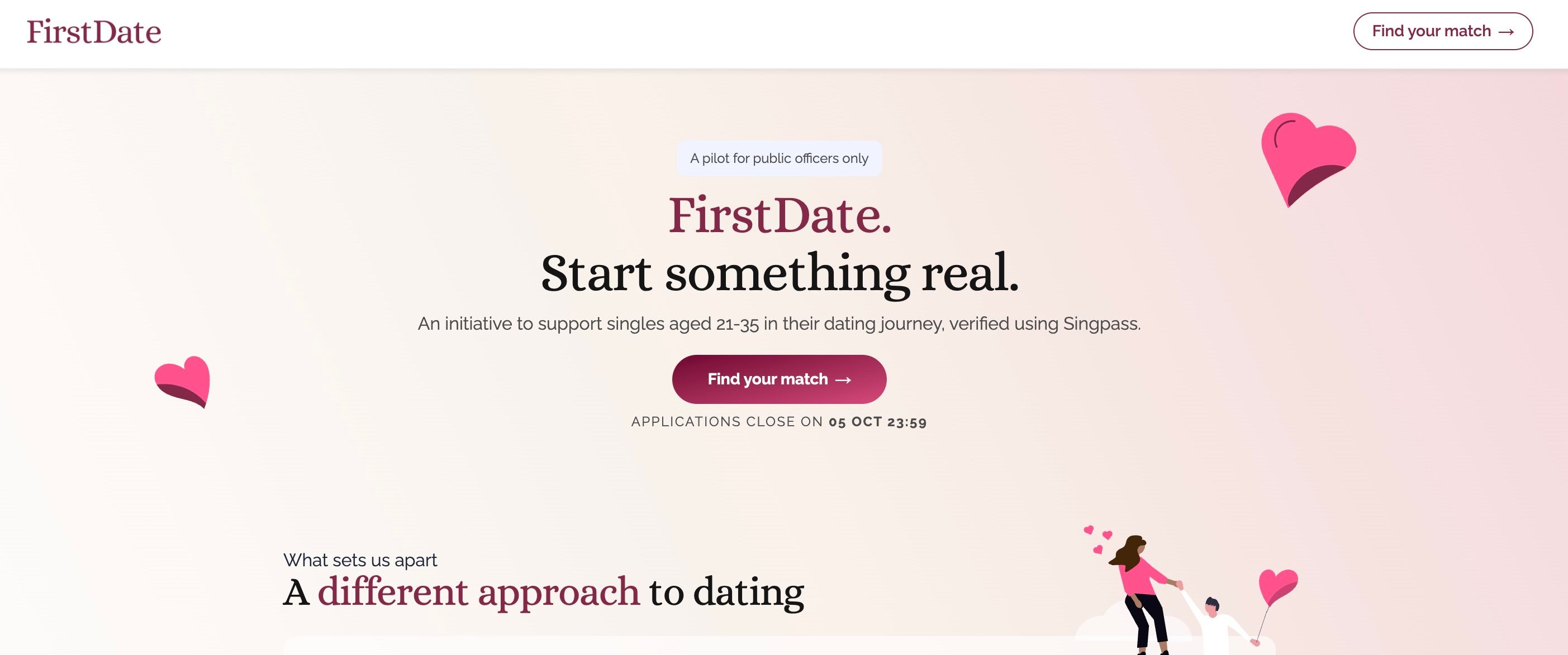 FirstDate website