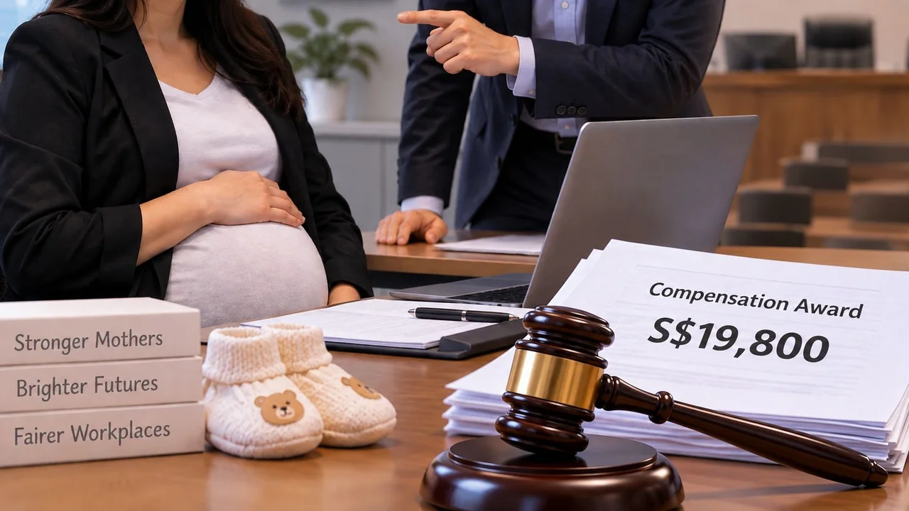 Wrongful dismissal ECT case: Singapore woman ‘forced to resign’ by new boss over pregnancy and leave gets awarded S$19.8K by Employment Claims Tribunal