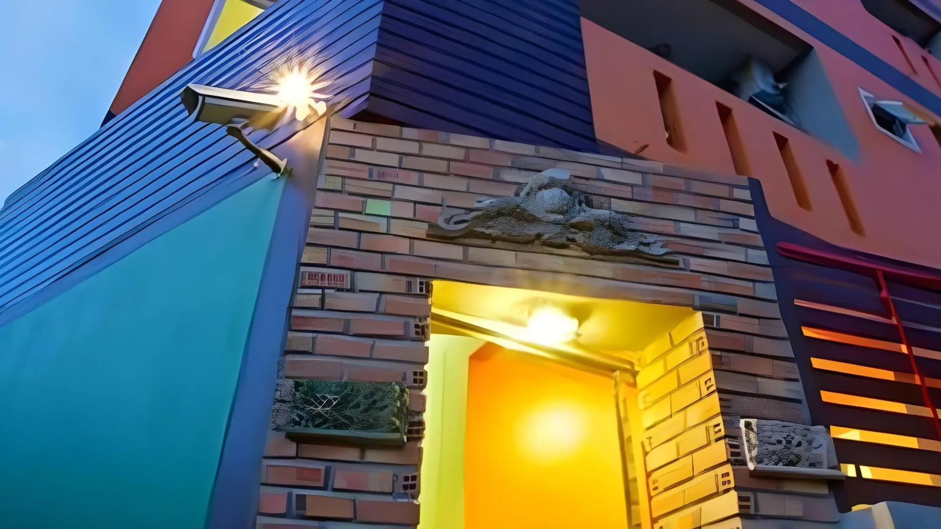 푸켓 반 카말라 백팩커 2성급 호텔 레스토랑