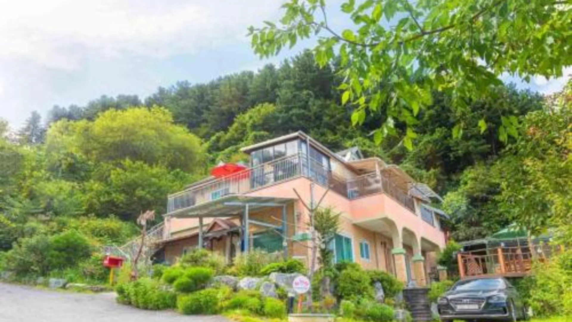 가평 T 펜션 3성급 게스트하우스 레스토랑