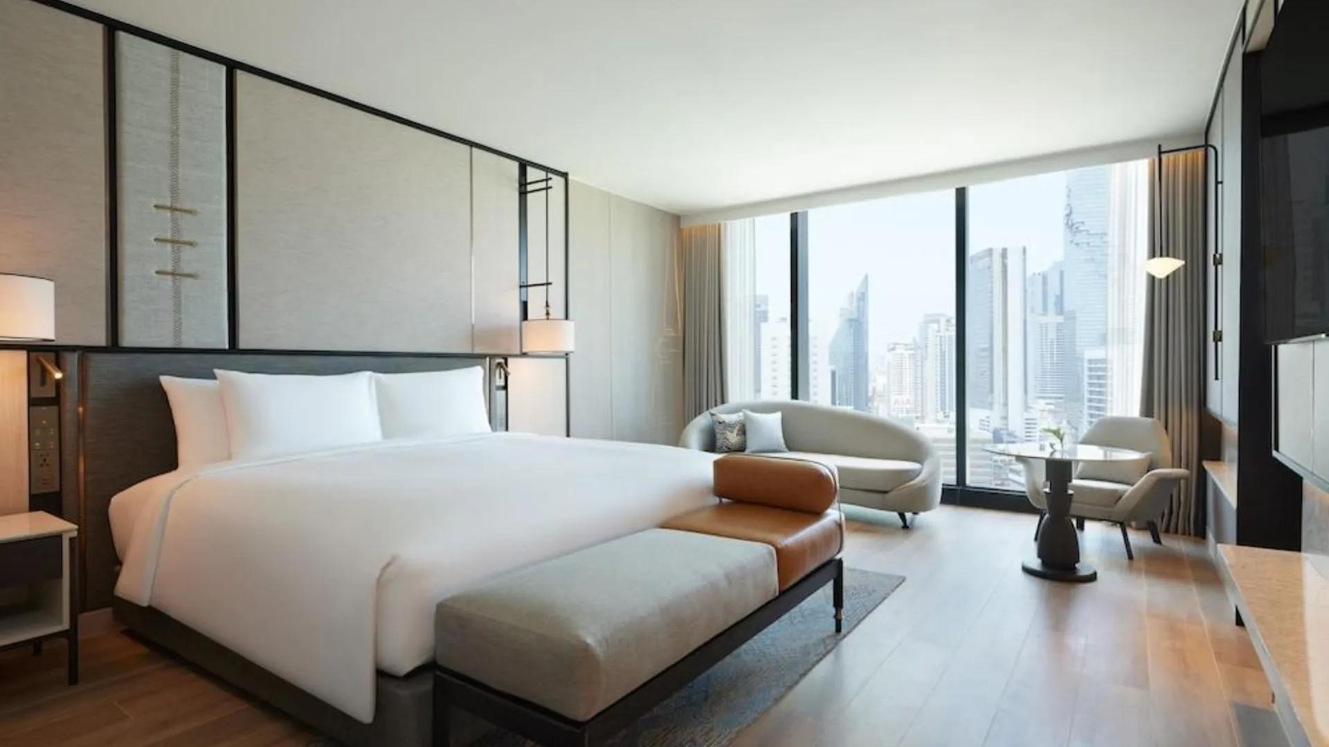 방콕 Dusitd2 Samyan Bangkok 4성급 호텔 스위트룸