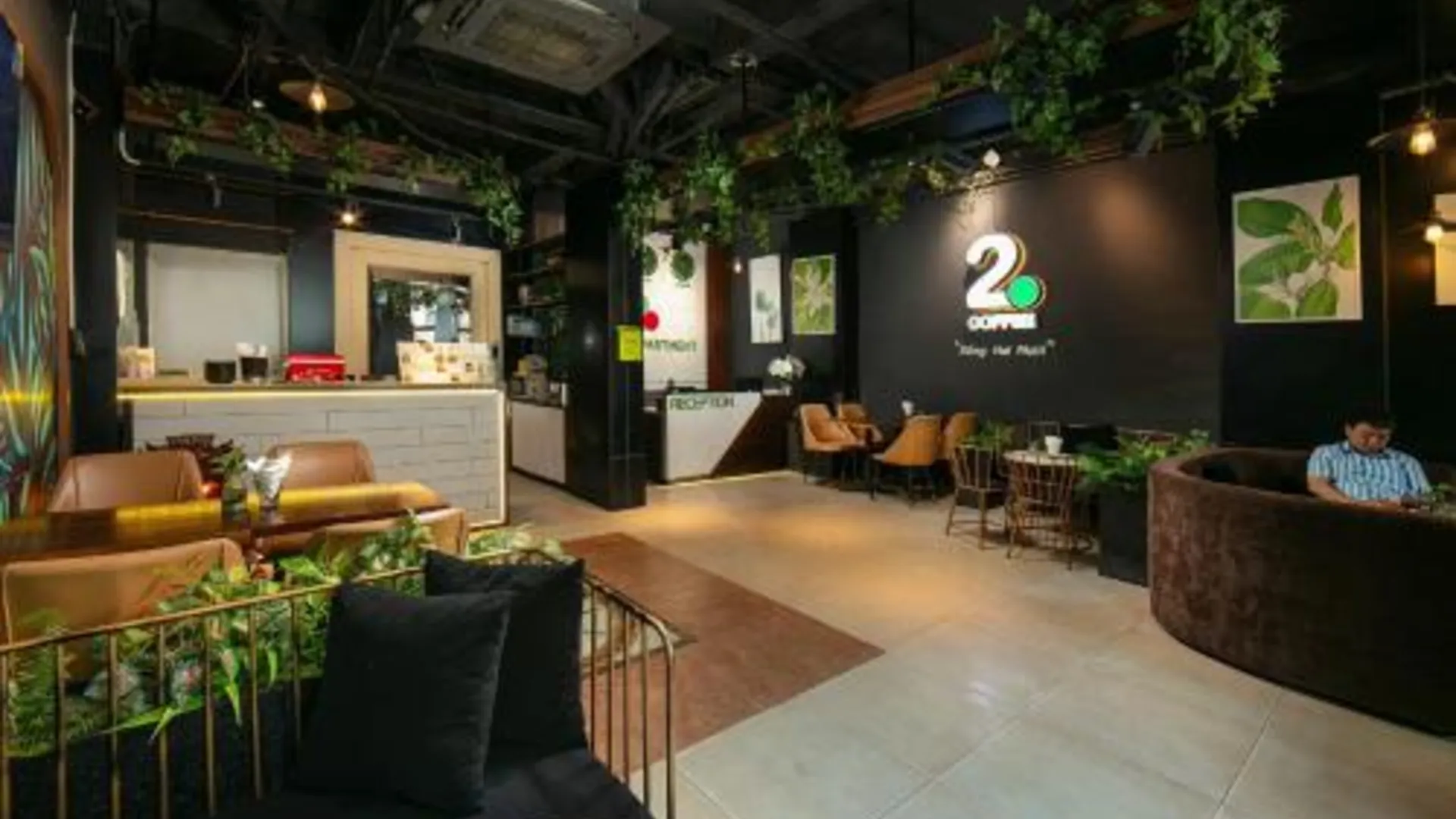 하노이 하이 무이 호텔 앤 아파트먼트 2성급 호텔 로비