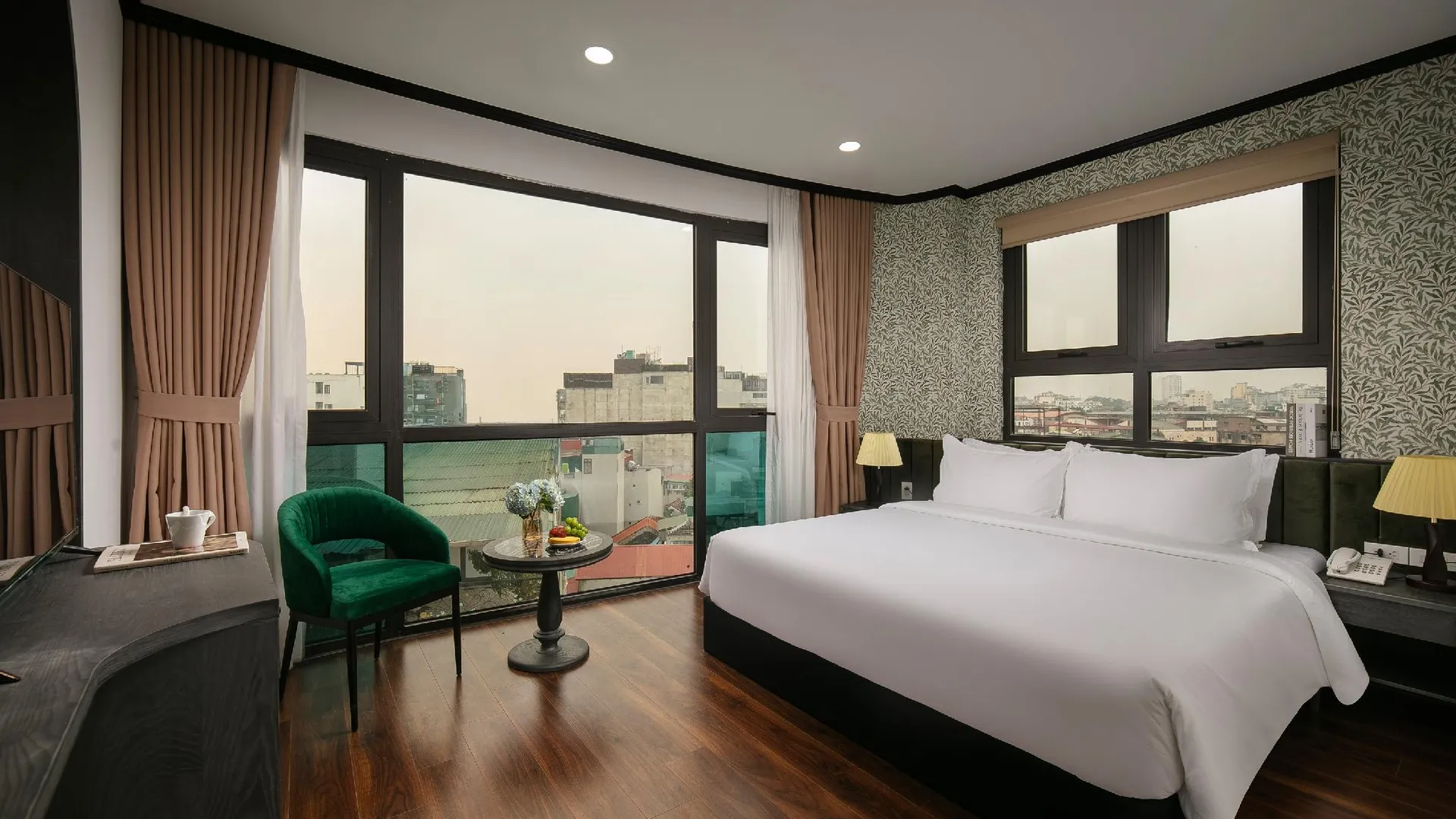 하노이 하노이 플라자 스위트 호텔 앤 스파 4성급 호텔 스위트룸