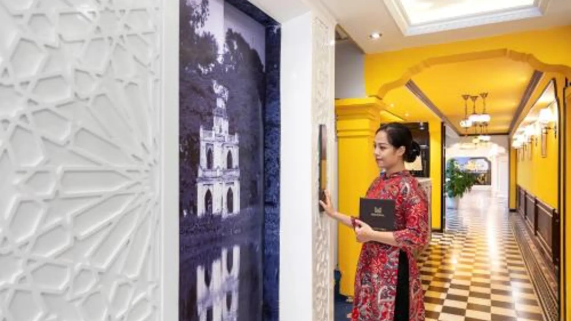 하노이 미네르바 처치 호텔 3성급 호텔 레스토랑