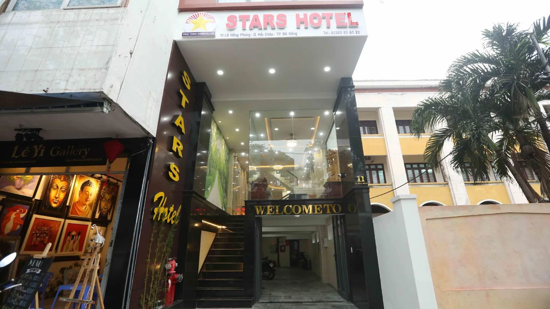 다낭 스타즈 센트럴 다낭 2성급 호텔 외관