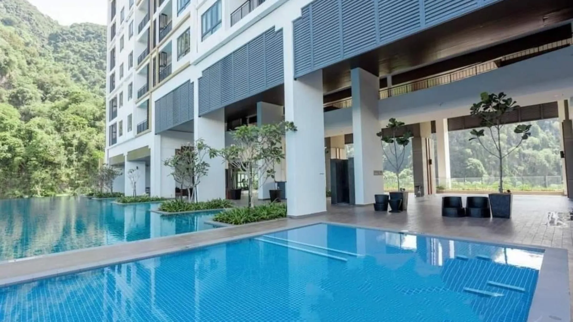 이포 Hotspring 2 Room Premium 1510 Suite Sunway Onsen 3성급 게스트하우스 객실