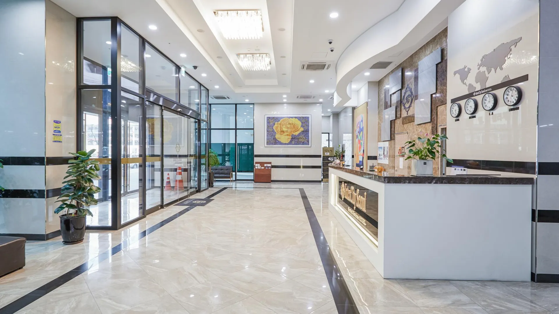 서울 인터시티 서울 호텔 4성급 호텔 외관