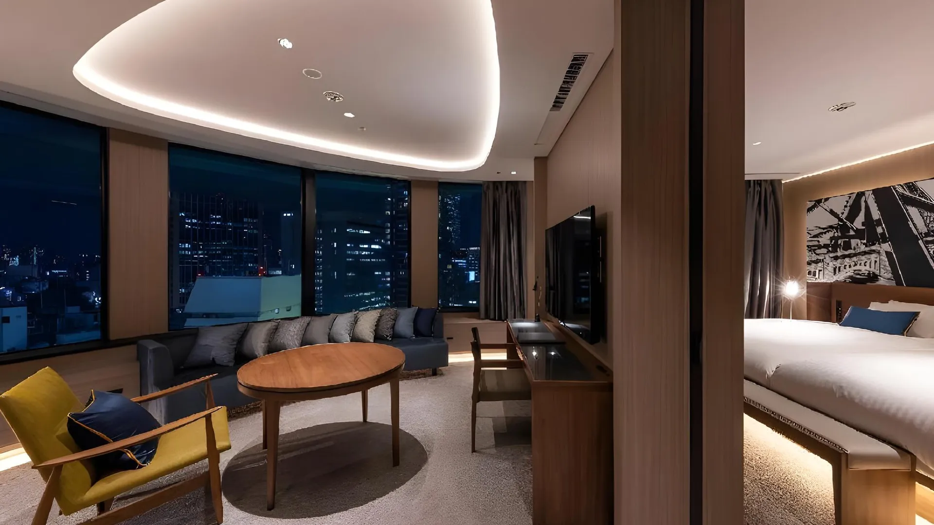 오사카 Hotel Intergate Osaka Umeda 4성급 호텔 스위트룸