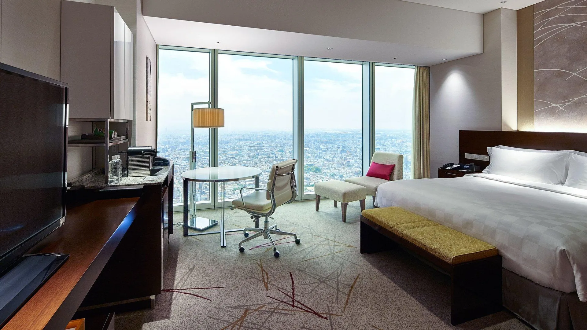 오사카 오사카 메리어트 미야코 호텔 5성급 호텔 스위트룸