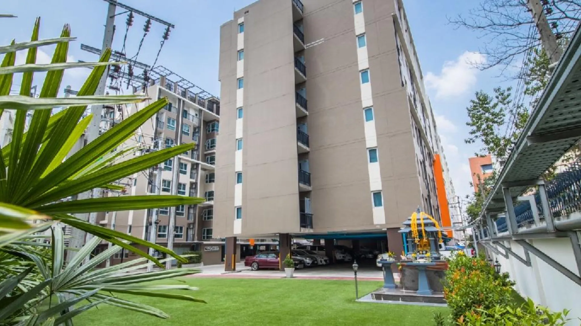 방콕 더 로지 @ 민 레지던스 3성급 호텔 로비