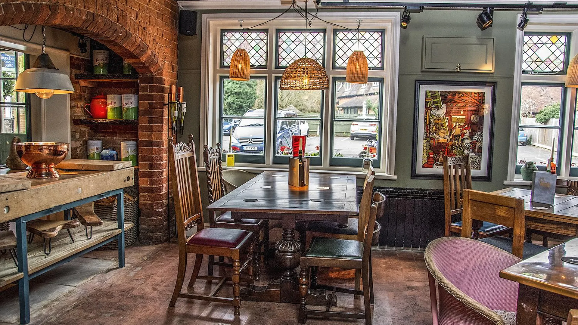 치딩폴드 The Swan Inn 4성급 호텔 객실