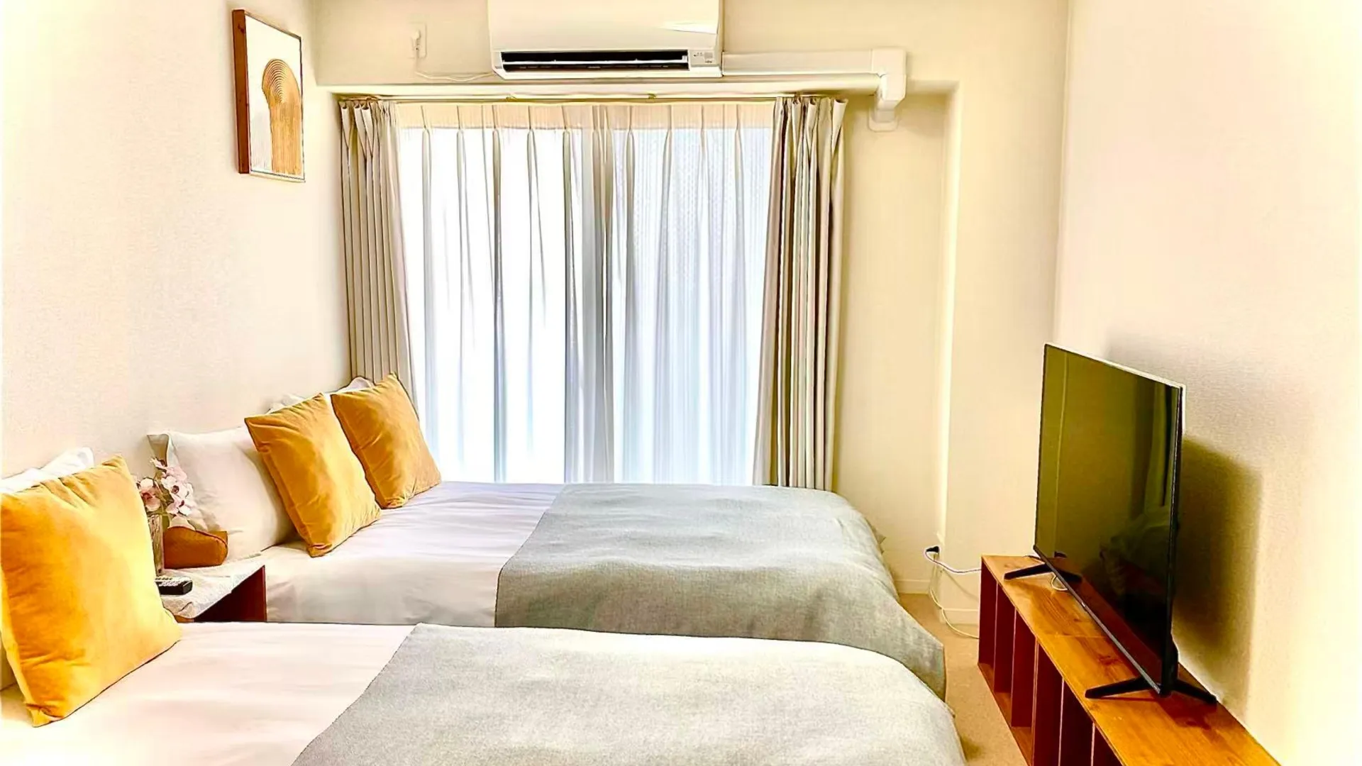 오사카 우메다의 아파트먼트 (m², 침실 1개, 프라이빗 욕실 1개) 2성급 싱글룸 객실