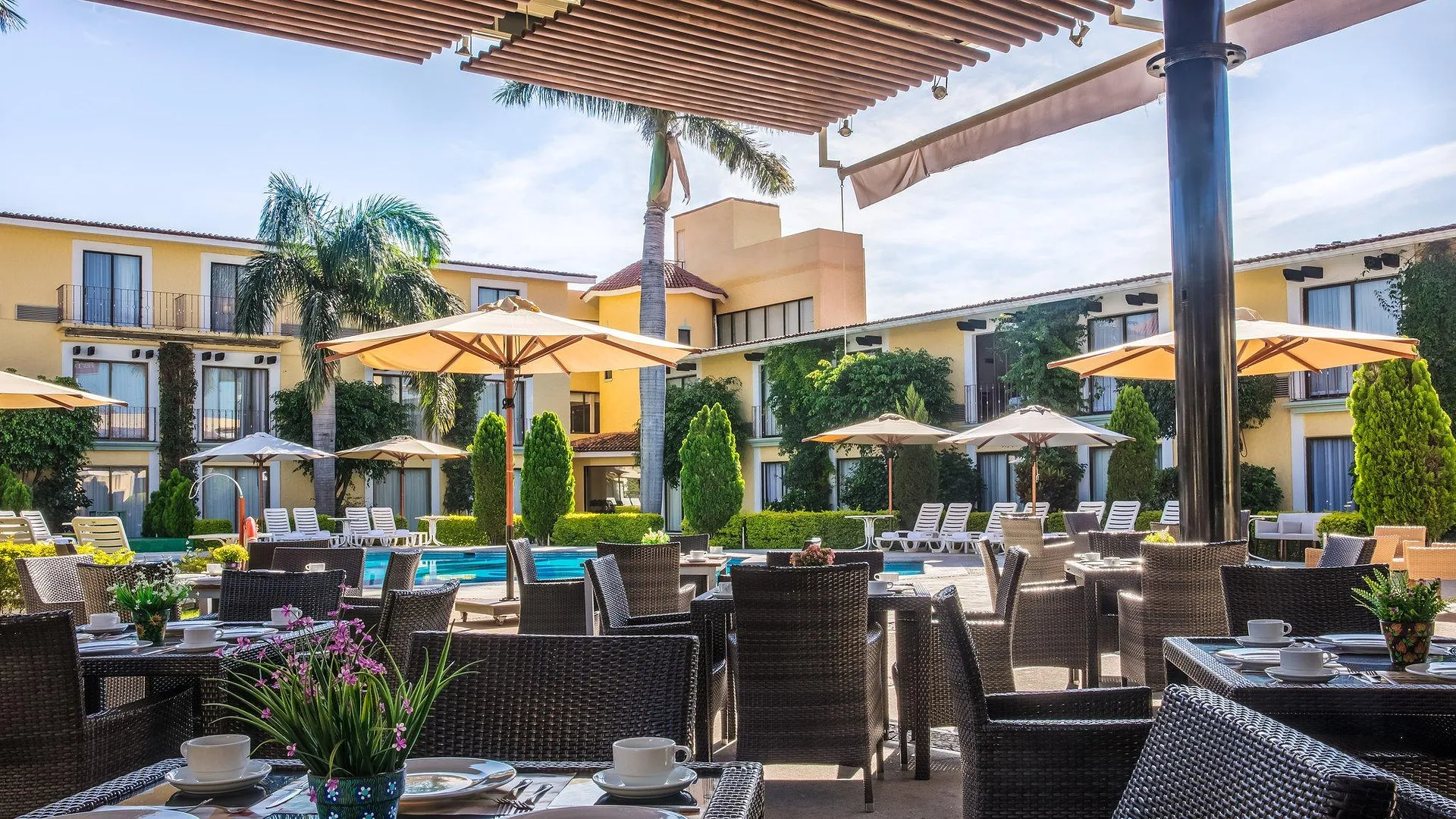 오악사카 피에스타 인 오악사카 3성급 호텔 외관