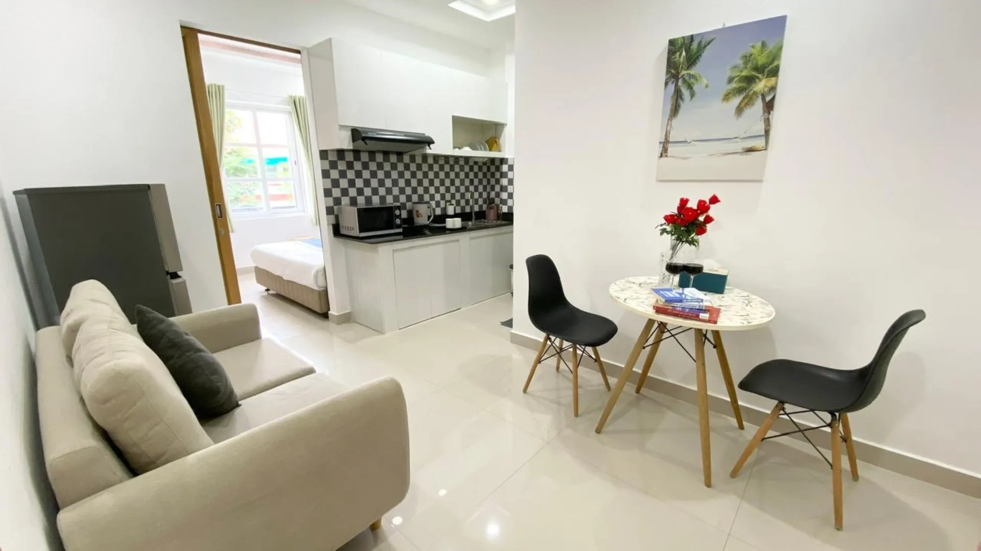 호치민 홈 어웨이 서비스 아파트먼트 4성급 호텔 객실