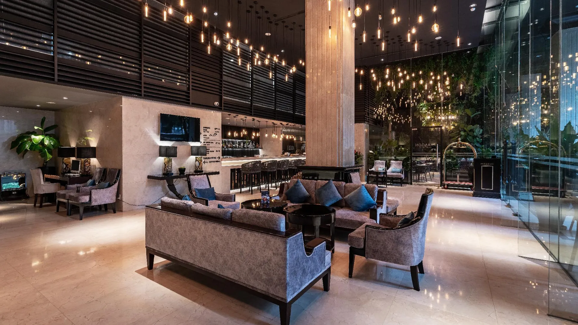 호치민 파라곤 사이공 호텔 4성급 호텔 외관