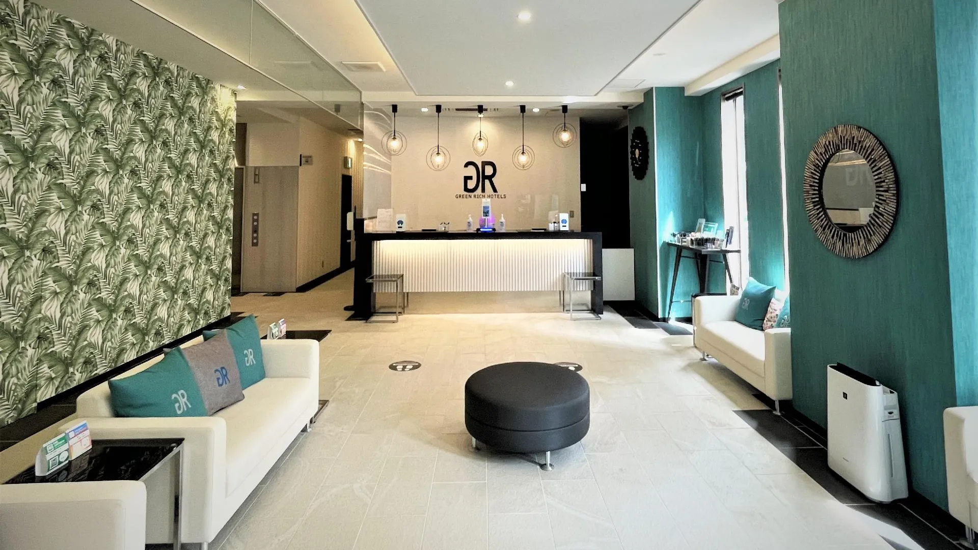 오키나와 본섬 그린 리치 호텔 앤 캡슐 나하 아티피셜 핫 스프링 후타마타 유노하나 3성급 호텔 객실