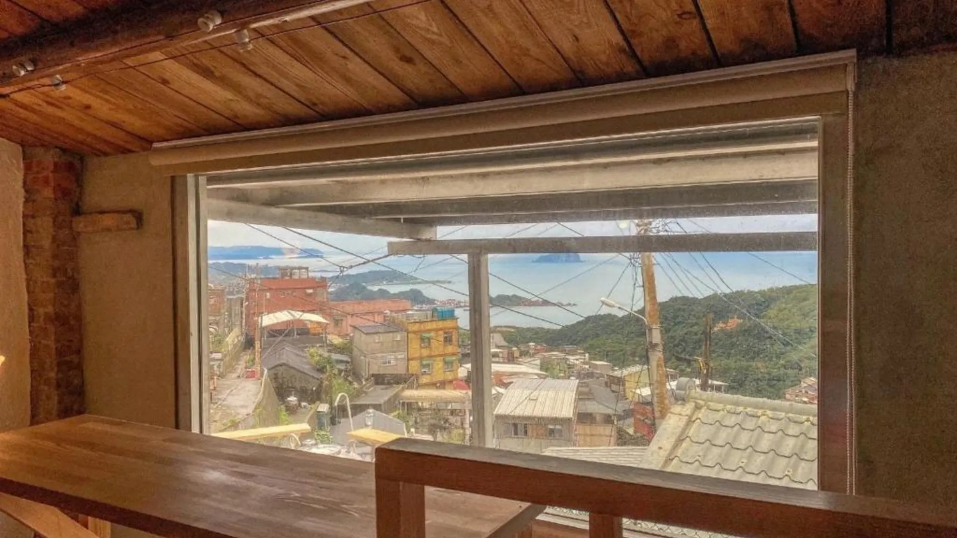 타이베이 지우펀 샤오메이 미야오 씨뷰 홈스테이 3성급 게스트하우스 전망