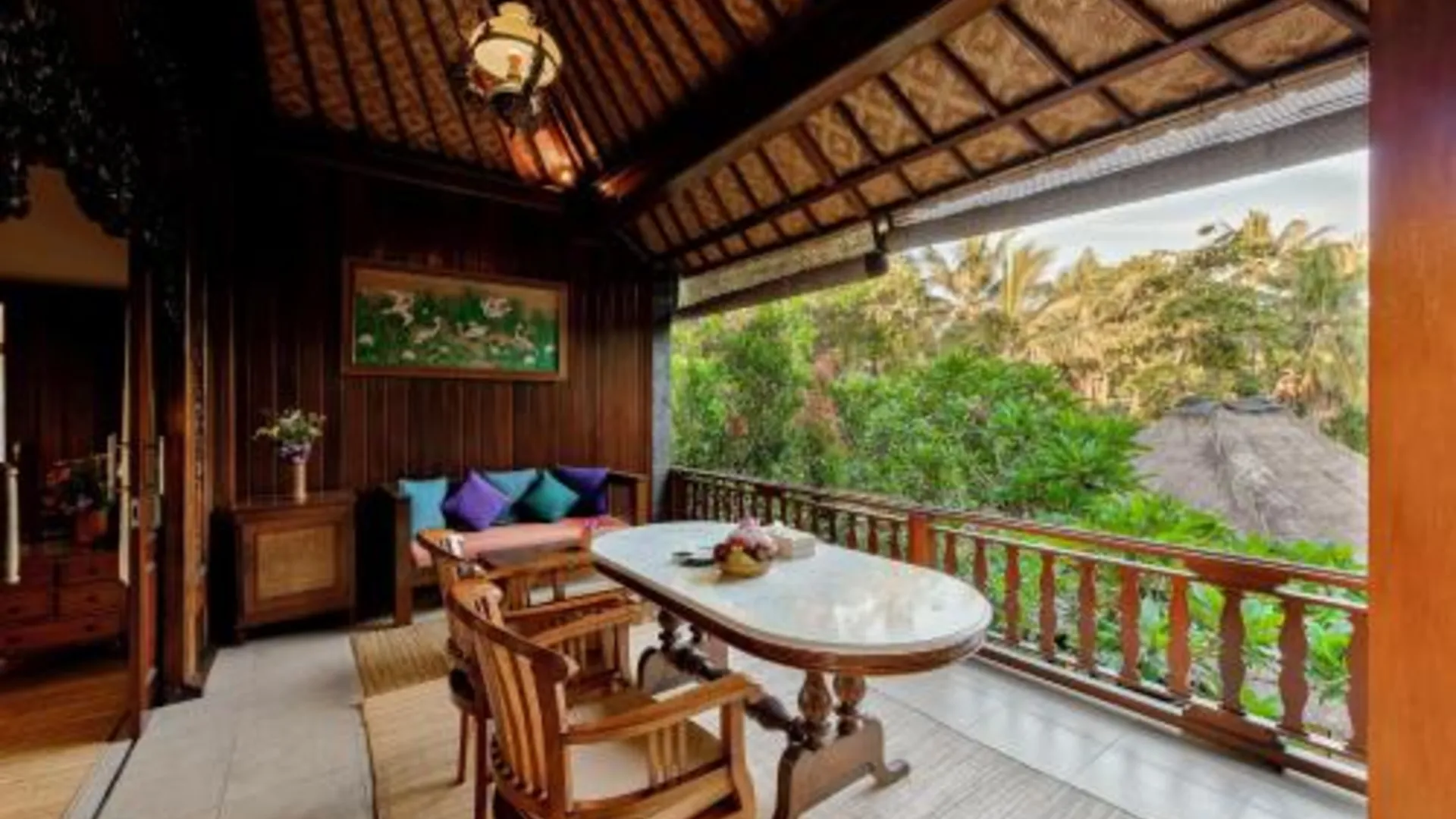 발리 Kebun Indah Ubud 4성급 호텔 레스토랑