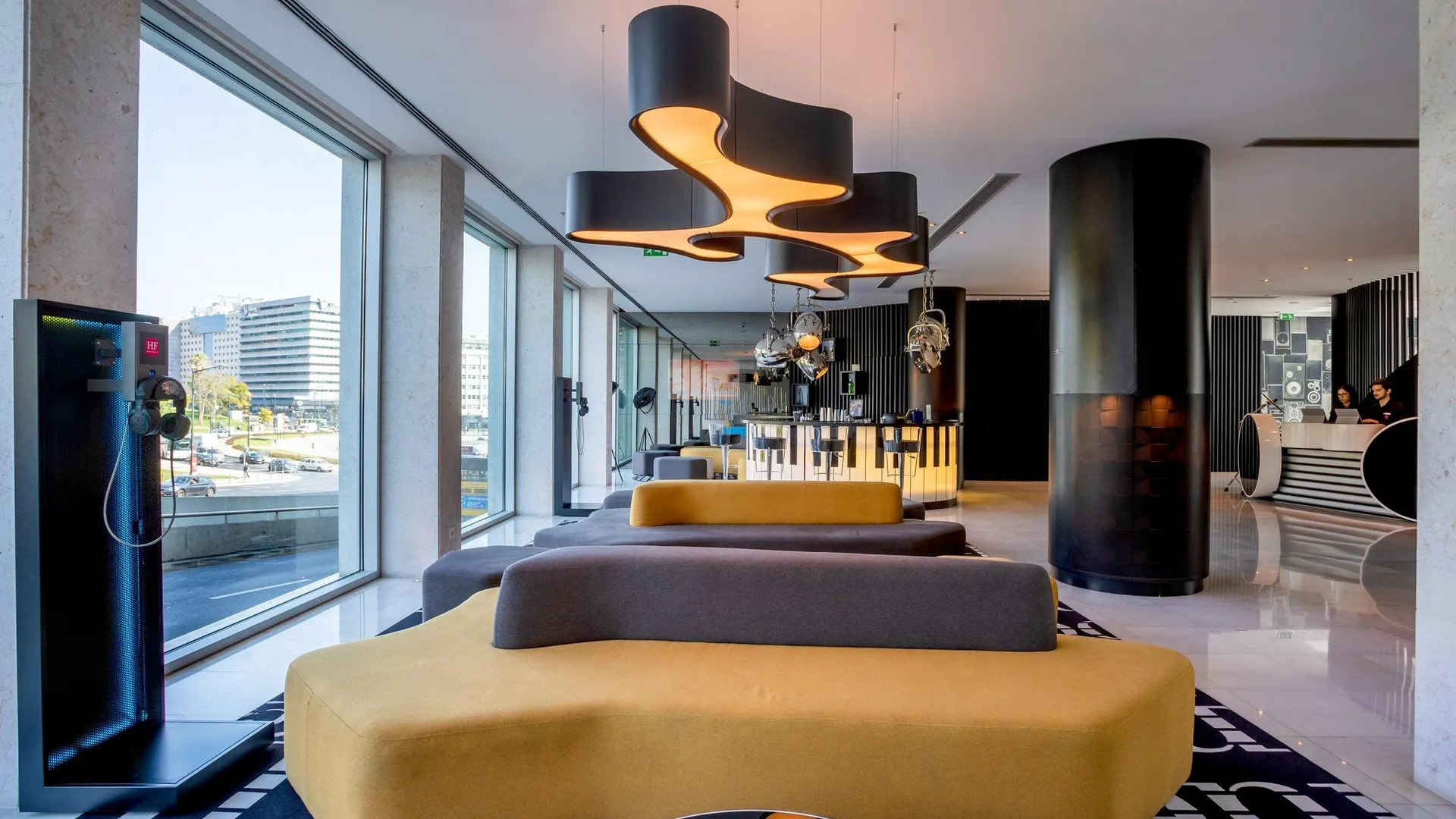 리스본 HF 페닉스 뮤직 호텔 3성급 호텔 로비