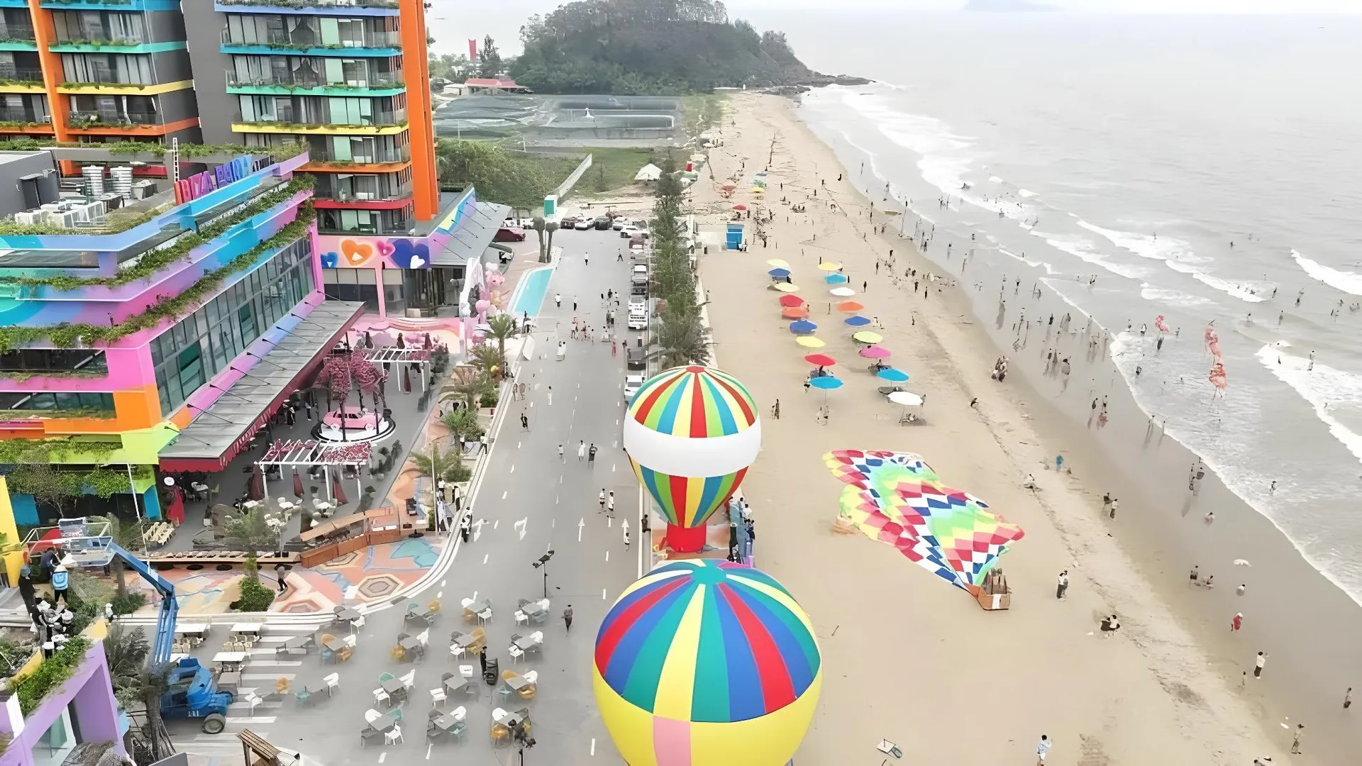 탄호아 / 삼손 비치 호앙 쯔엉 비치의 아파트먼트 (33m², 침실 1개, 프라이빗 욕실 1개) 4성급 싱글룸 수영장