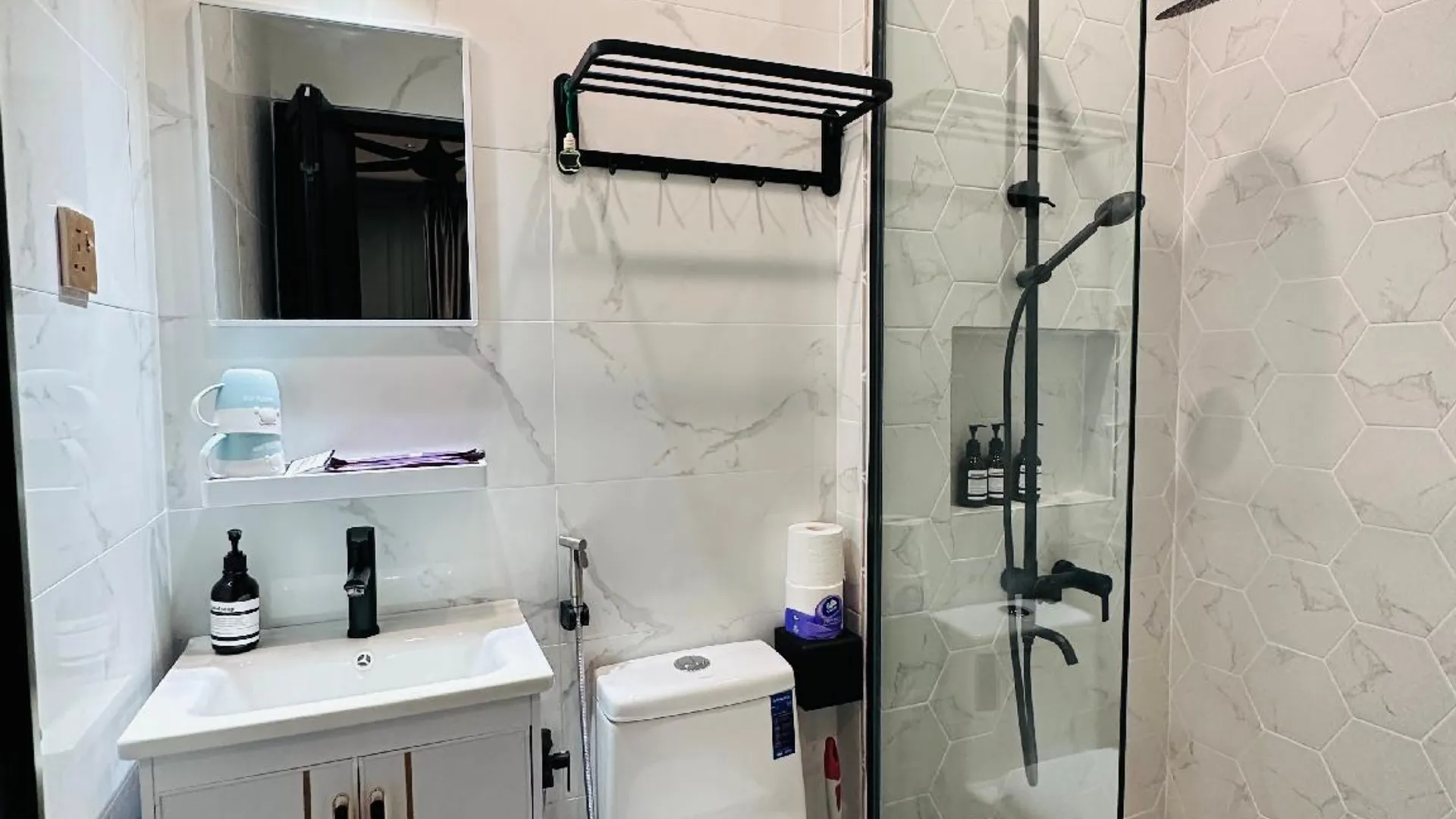 카메론 하일랜즈 브린창의 아파트먼트 (900m², 침실 2개, 프라이빗 욕실 2개) 3성급 싱글룸 객실