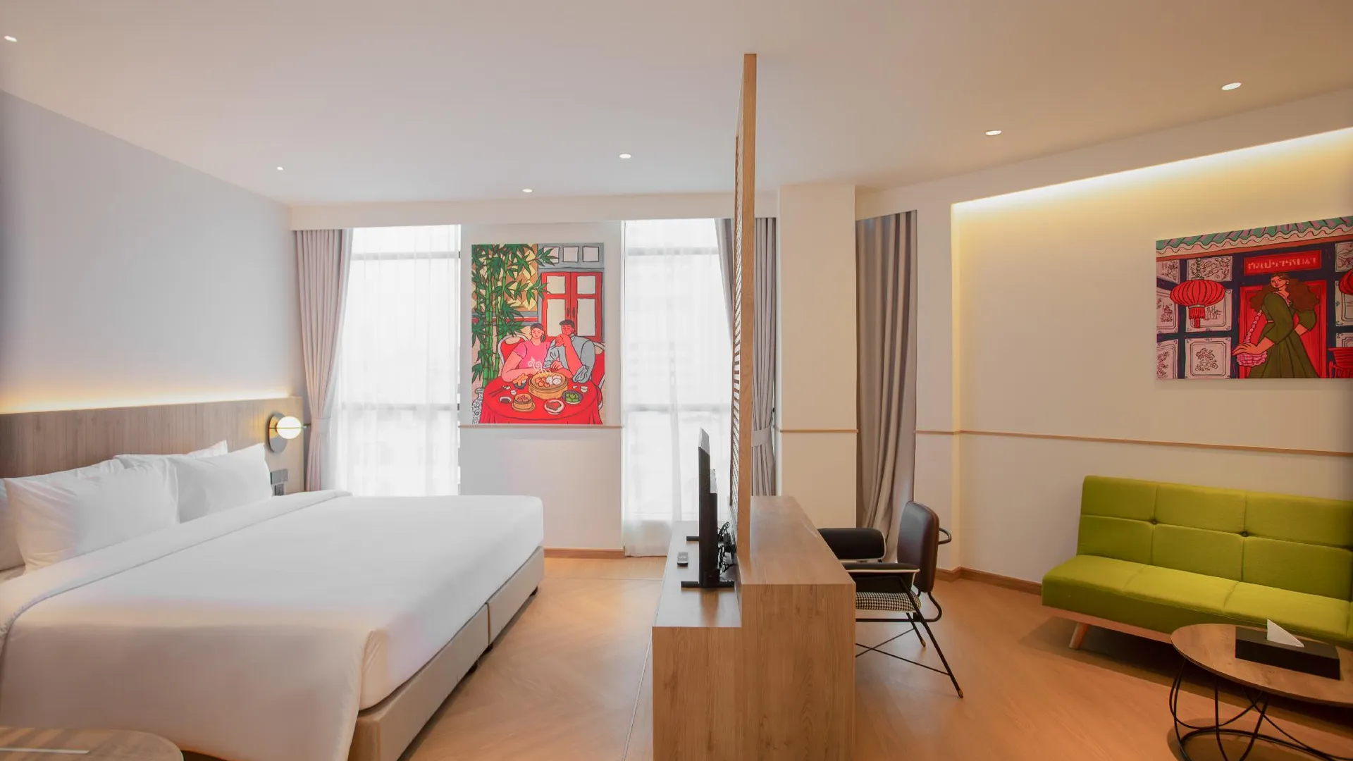 방콕 럽 디 방콕 차이나타운 3성급 호텔 스위트룸