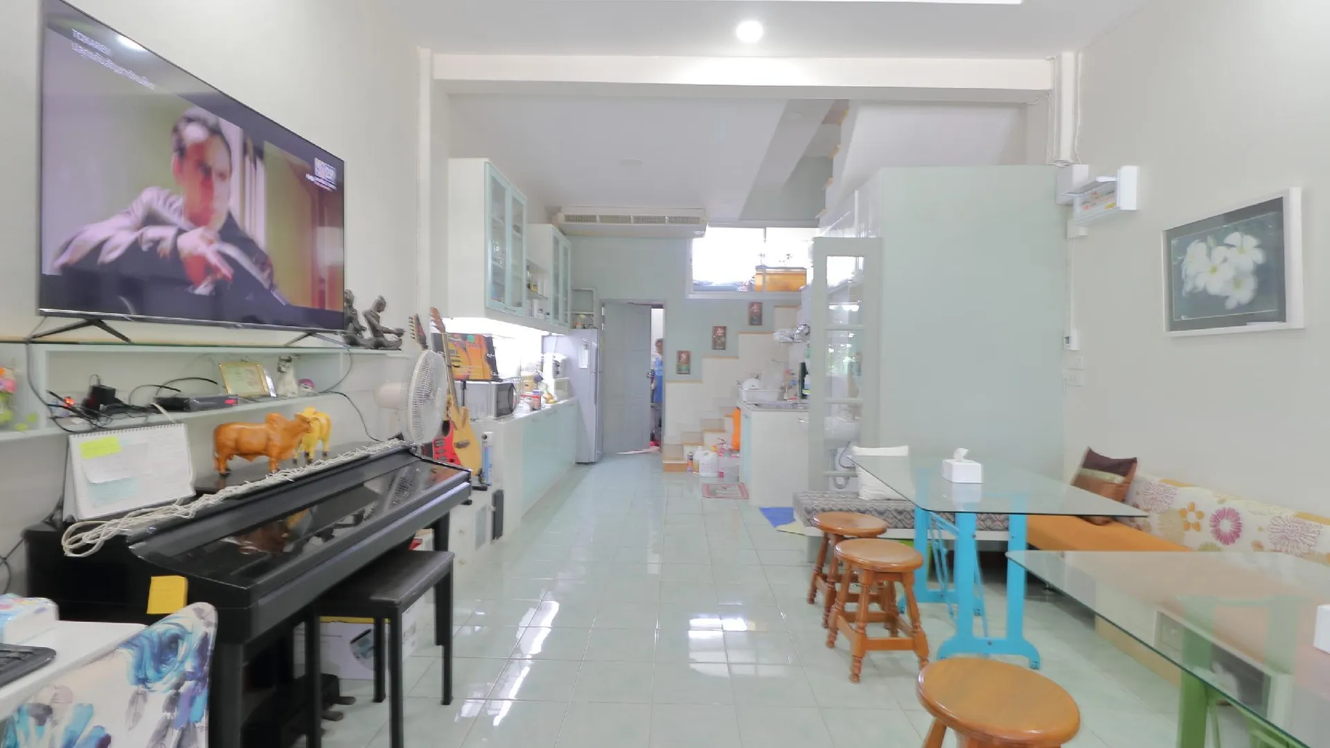 방콕 오요 872 샌 사바이 호스텔 2성급 호텔 레스토랑