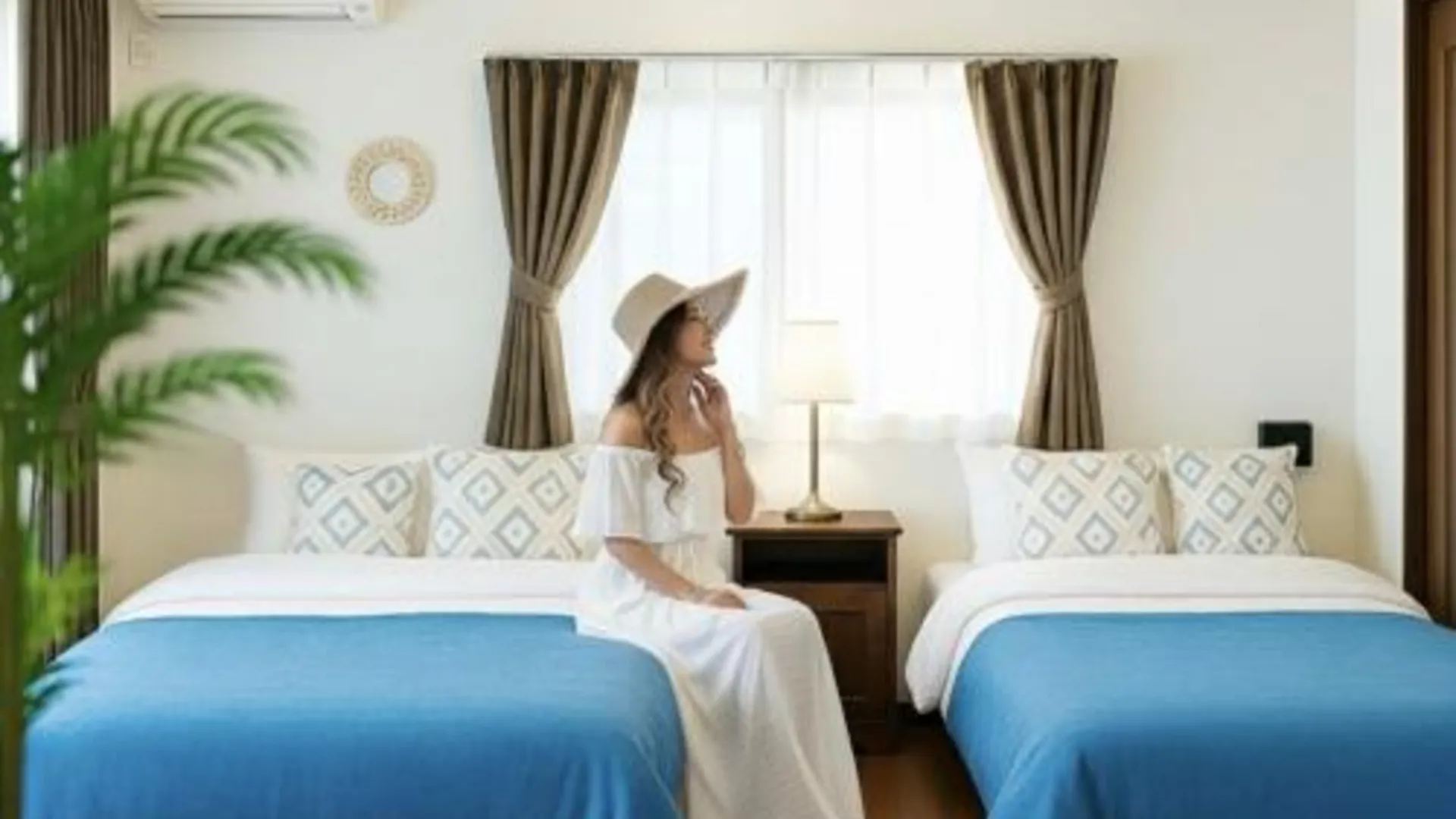 오키나와 본섬 オーシャンテラス瀬底303 3성급 싱글룸 객실