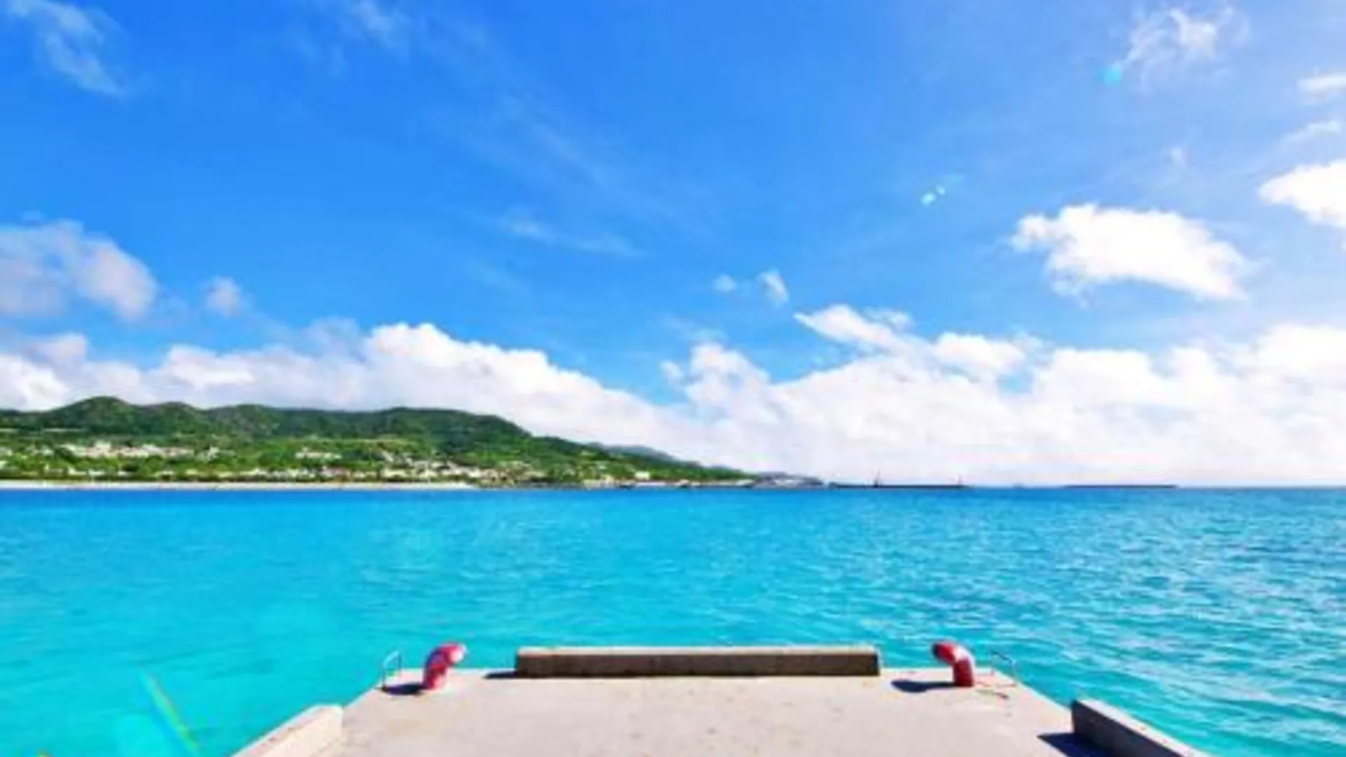 오키나와 본섬 オーシャンテラス瀬底303 3성급 싱글룸 전망