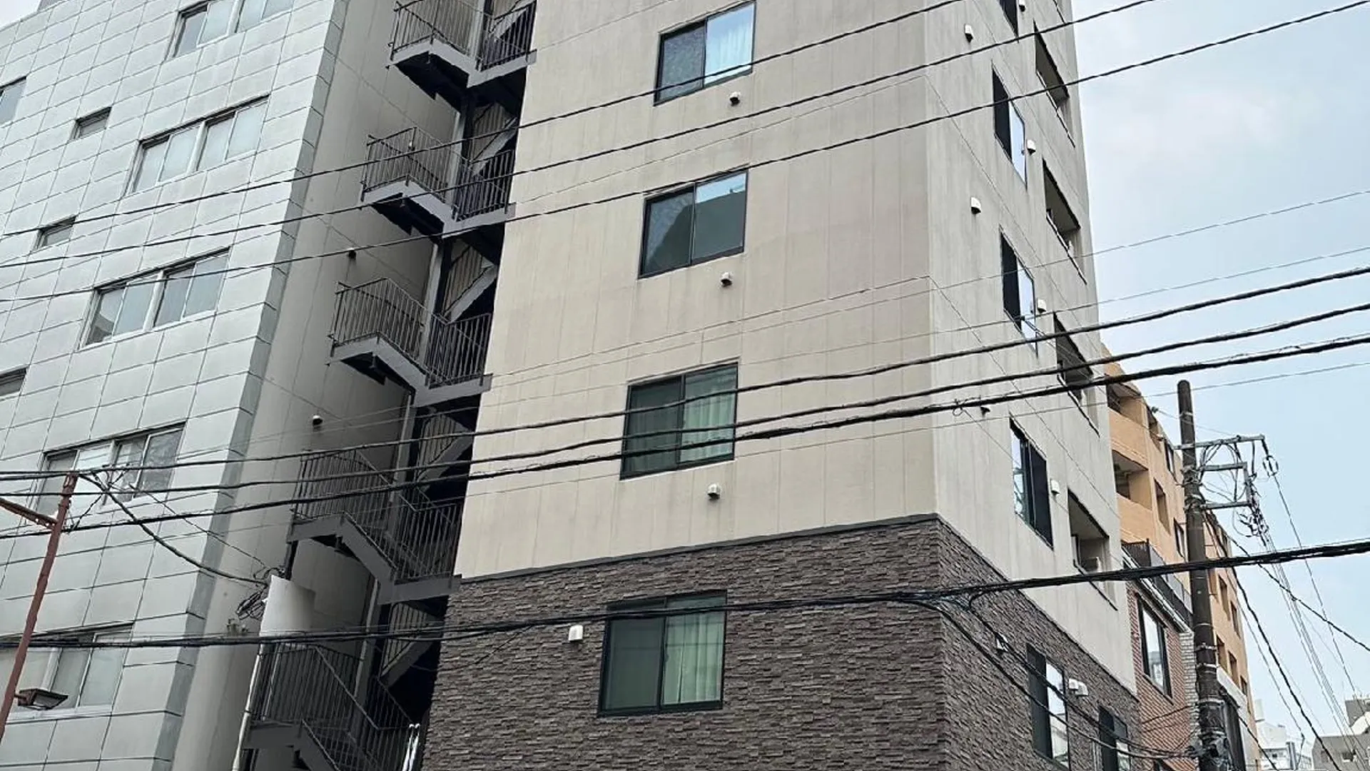 도쿄 / 동경 우에노의 아파트먼트 (35m², 침실 1개, 프라이빗 욕실 1개) 2성급 싱글룸 로비