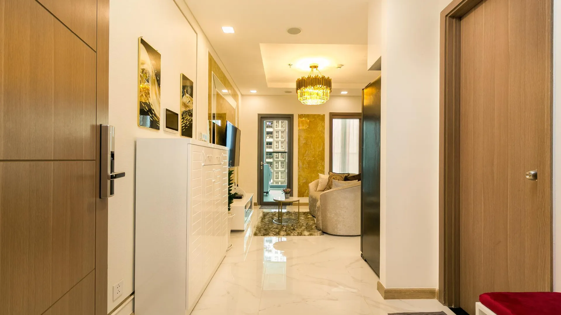 호치민 빈탄의 스튜디오 아파트먼트 (55m², 프라이빗 욕실 1개) 4성급 싱글룸 부대시설