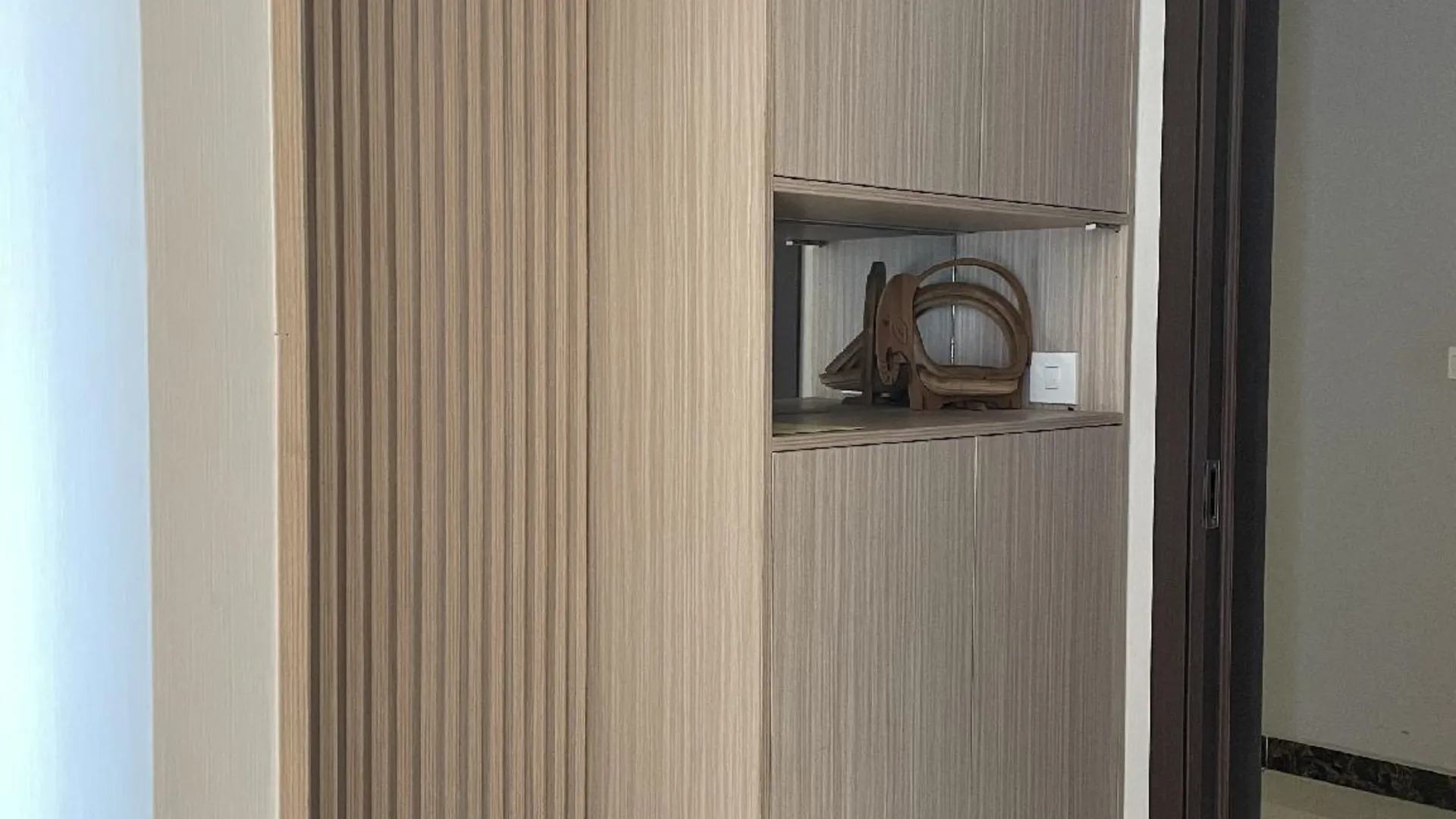 호치민 푸뉴언의 아파트먼트 (75m², 침실 2개, 프라이빗 욕실 2개) 2성급 싱글룸 로비