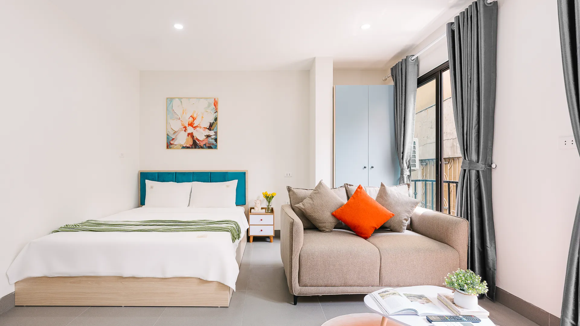 하노이 신디스 웨스트레이크 아파트먼츠 5성급 호텔 객실